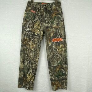 Empyre Realtree Edge Camo Skate Pants Mens 28 Embroidered Relaxed Straight Leg